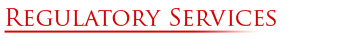 Regulatory Services